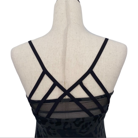 Lululemon Just Breathe Animal Print Strappy Tank, Size 4 - Picture 9 of 15
